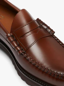 Hot Weejuns 90s Larson Penny Loafers Leather Penny Loafers