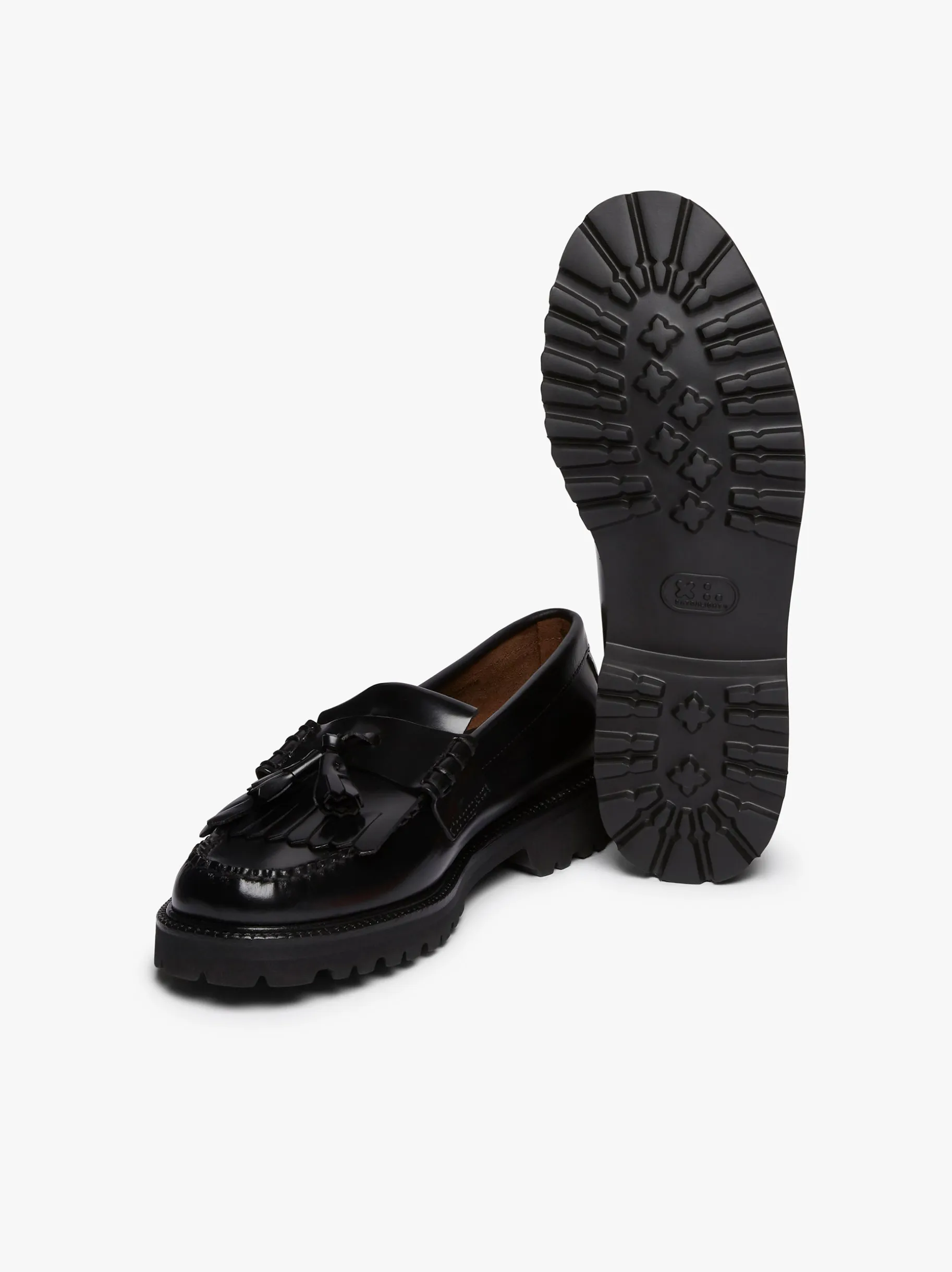 Hot Weejuns 90s Layton II Kiltie Loafers Leather Tassel Loafers
