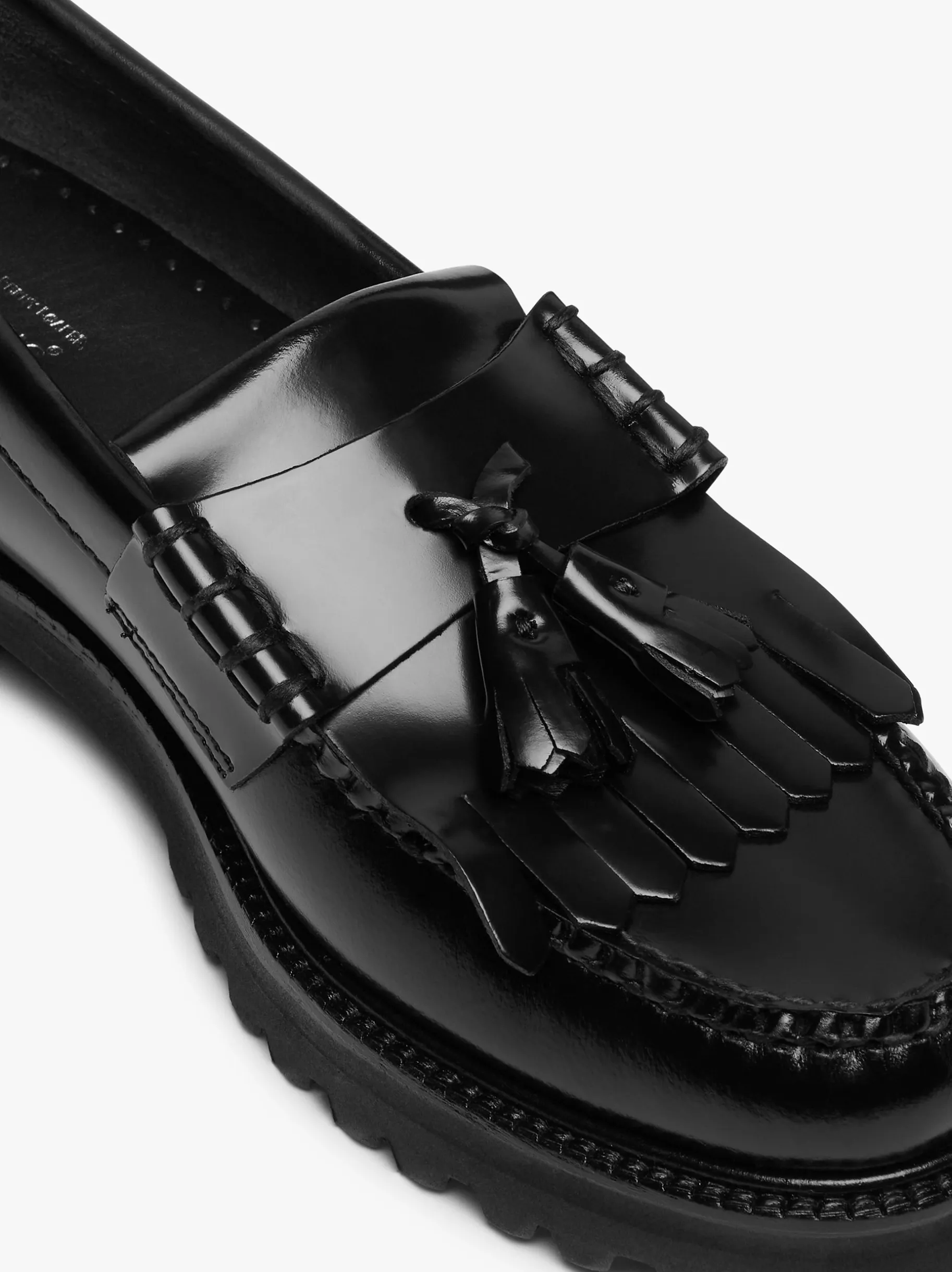 Hot Weejuns 90s Layton II Kiltie Loafers Leather Tassel Loafers