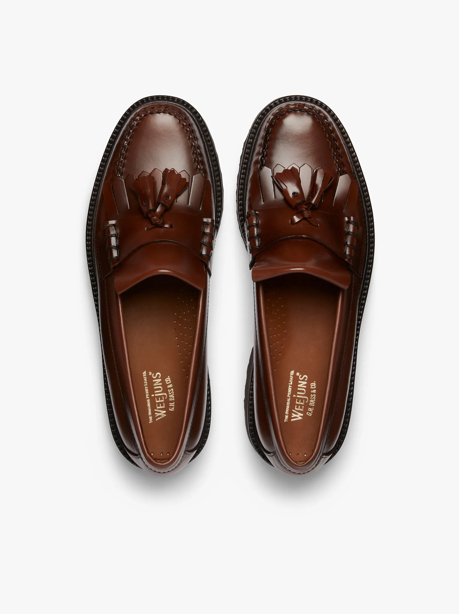 Online Weejuns 90s Layton II Kiltie Loafers Leather Tassel Loafers