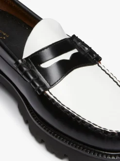 Best Weejuns Super Lug Larson Penny Loafers Leather Penny Loafers