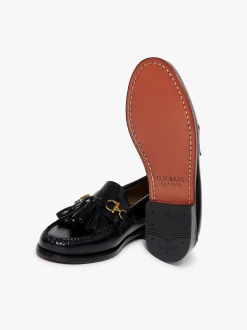 Outlet Weejuns Tetra Tassel Loafers Leather Women Horsebit Loafers