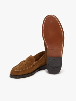 Sale Weejuns Venetian Weave Loafers suede with leather sole Venetian Loafers