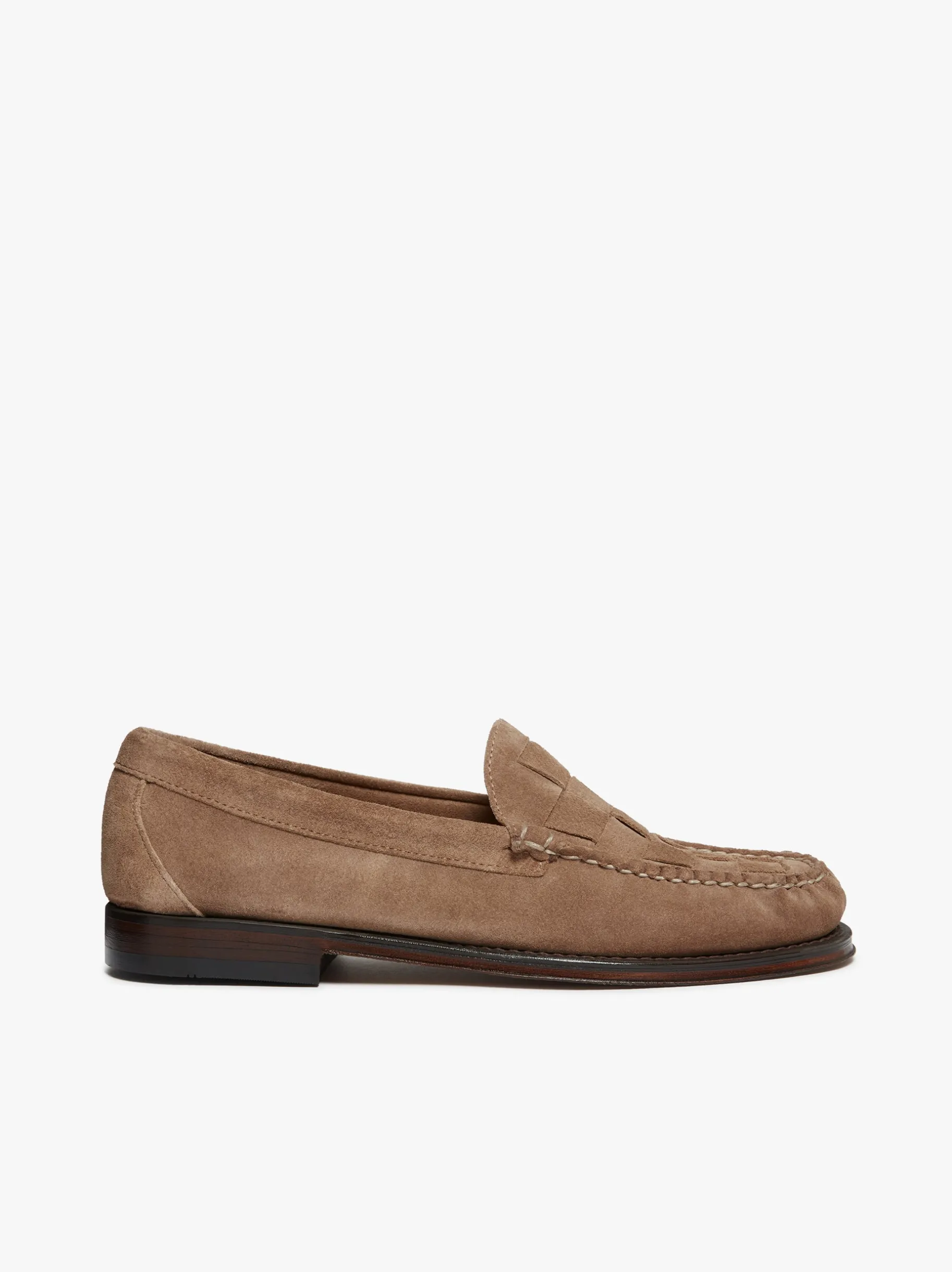 Discount Weejuns Venetian Weave Loafers suede with leather sole Venetian Loafers