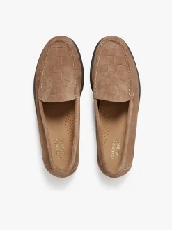 Discount Weejuns Venetian Weave Loafers suede with leather sole Venetian Loafers