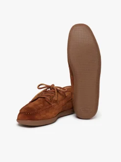 New Wilton Driver 4-Eye Lace up Boat Shoes