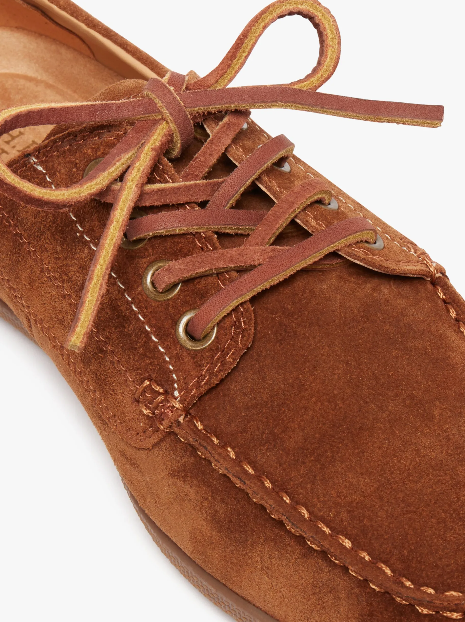 New Wilton Driver 4-Eye Lace up Boat Shoes