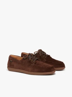 Wilton Driver 4-Eye Lace up Boat Shoes